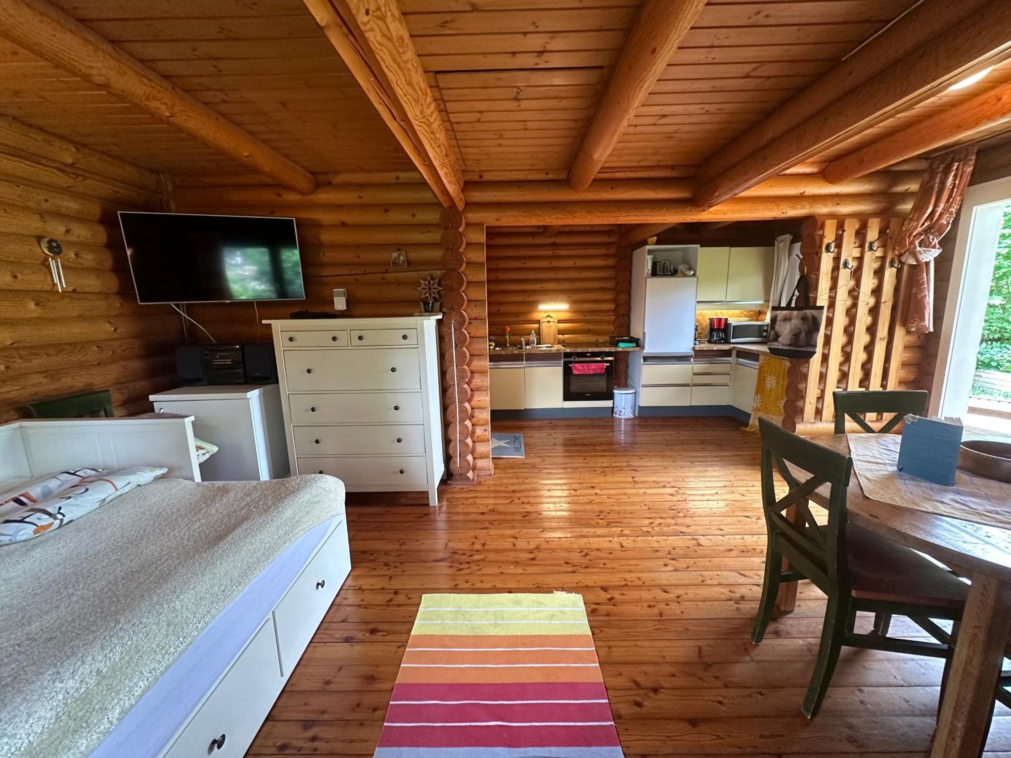 Chalet Gemuetliche Blockhuette In Wiennaehe